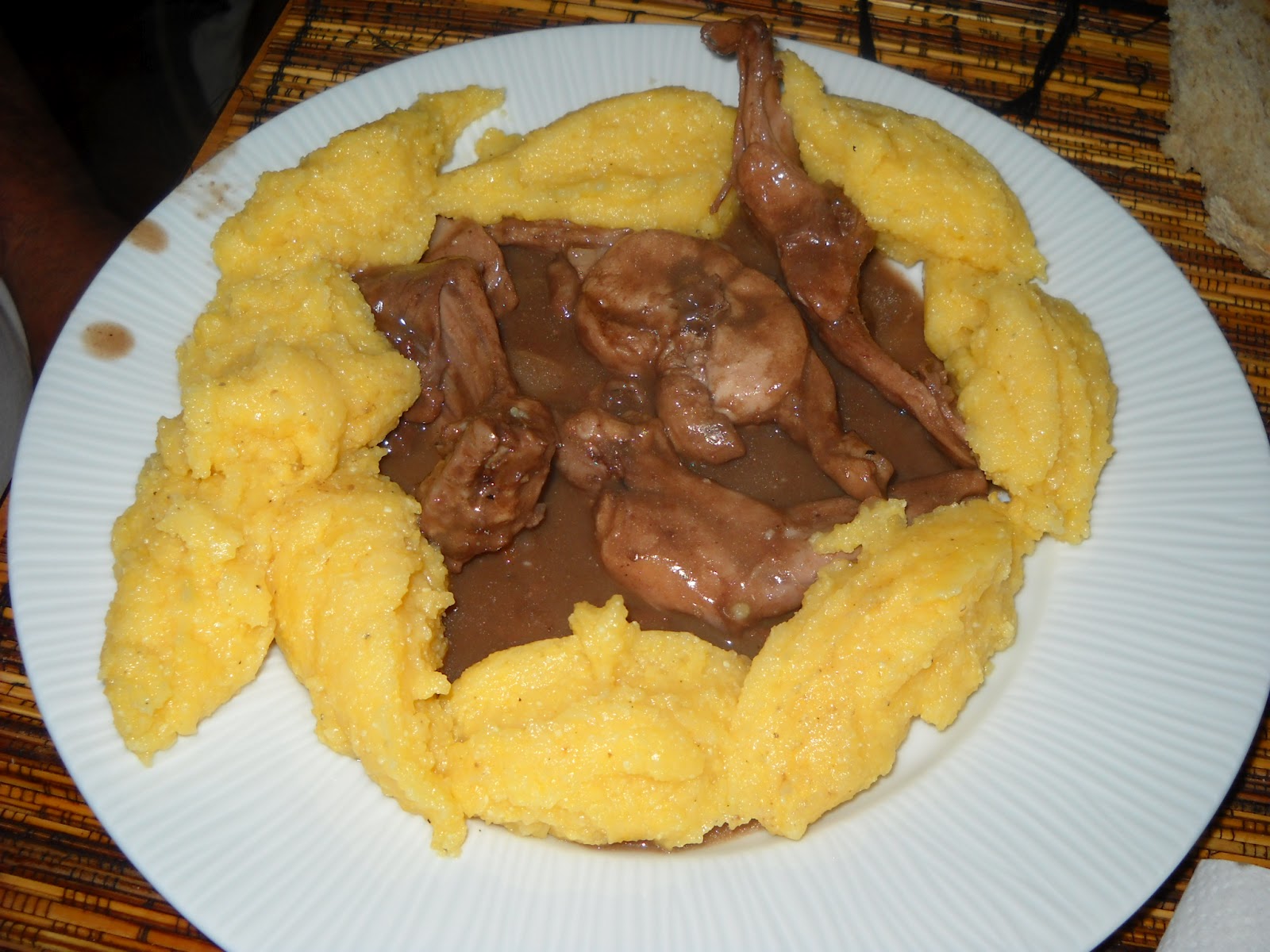 Polenta e Coniglio